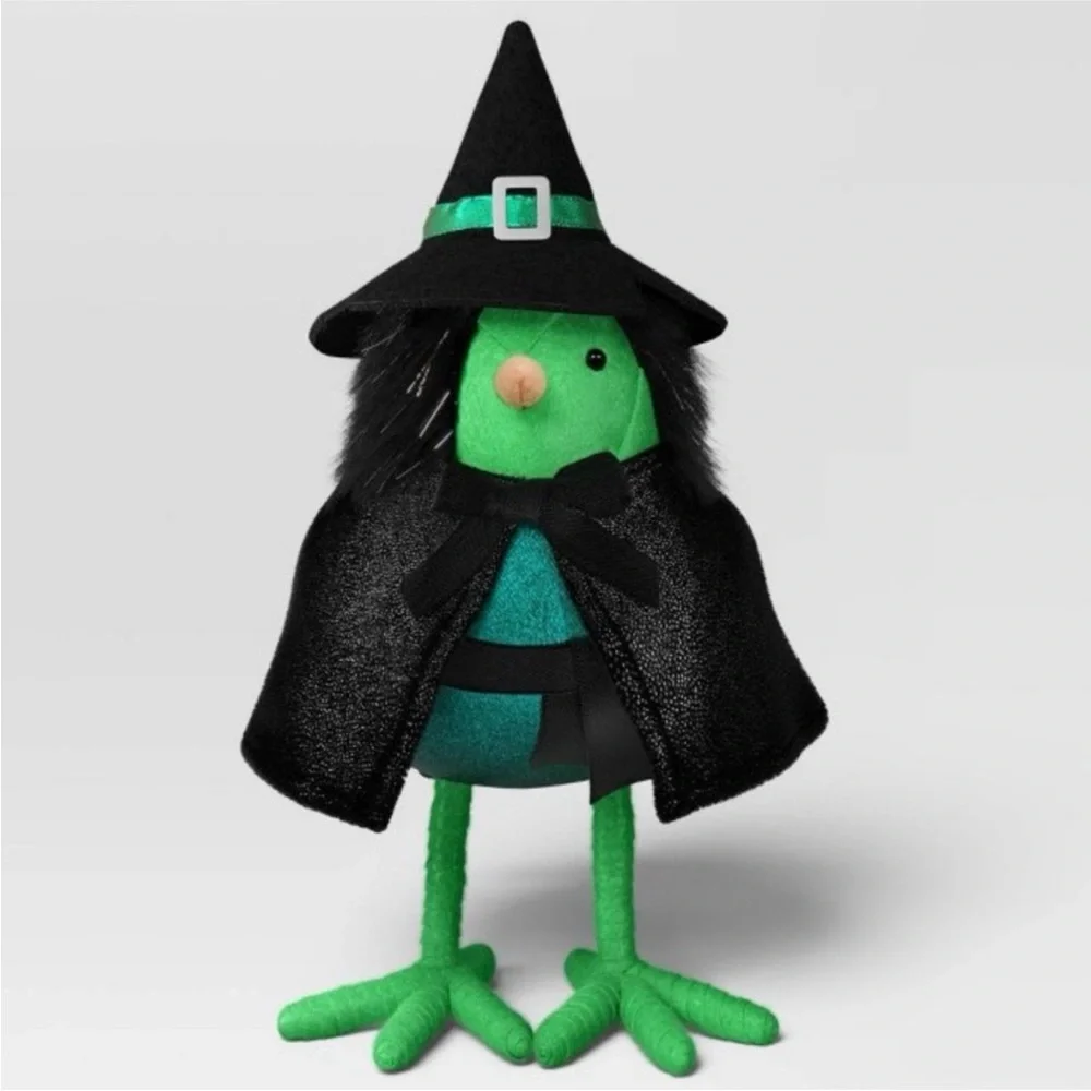 Target Featherly Friends Hyde & EEK! Halloween WICKED Elphaba Green Witch Bird
